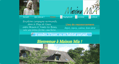 Desktop Screenshot of maison-mia.com