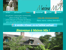 Tablet Screenshot of maison-mia.com